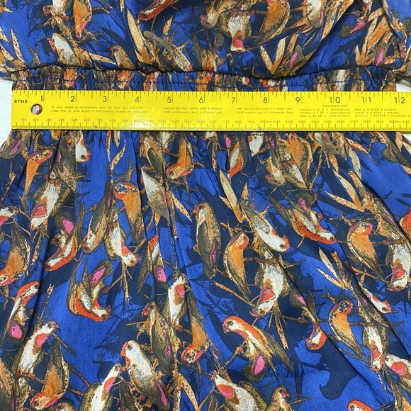 Charlotte Russe parakeet bird dress XS - Picture 7 of 7